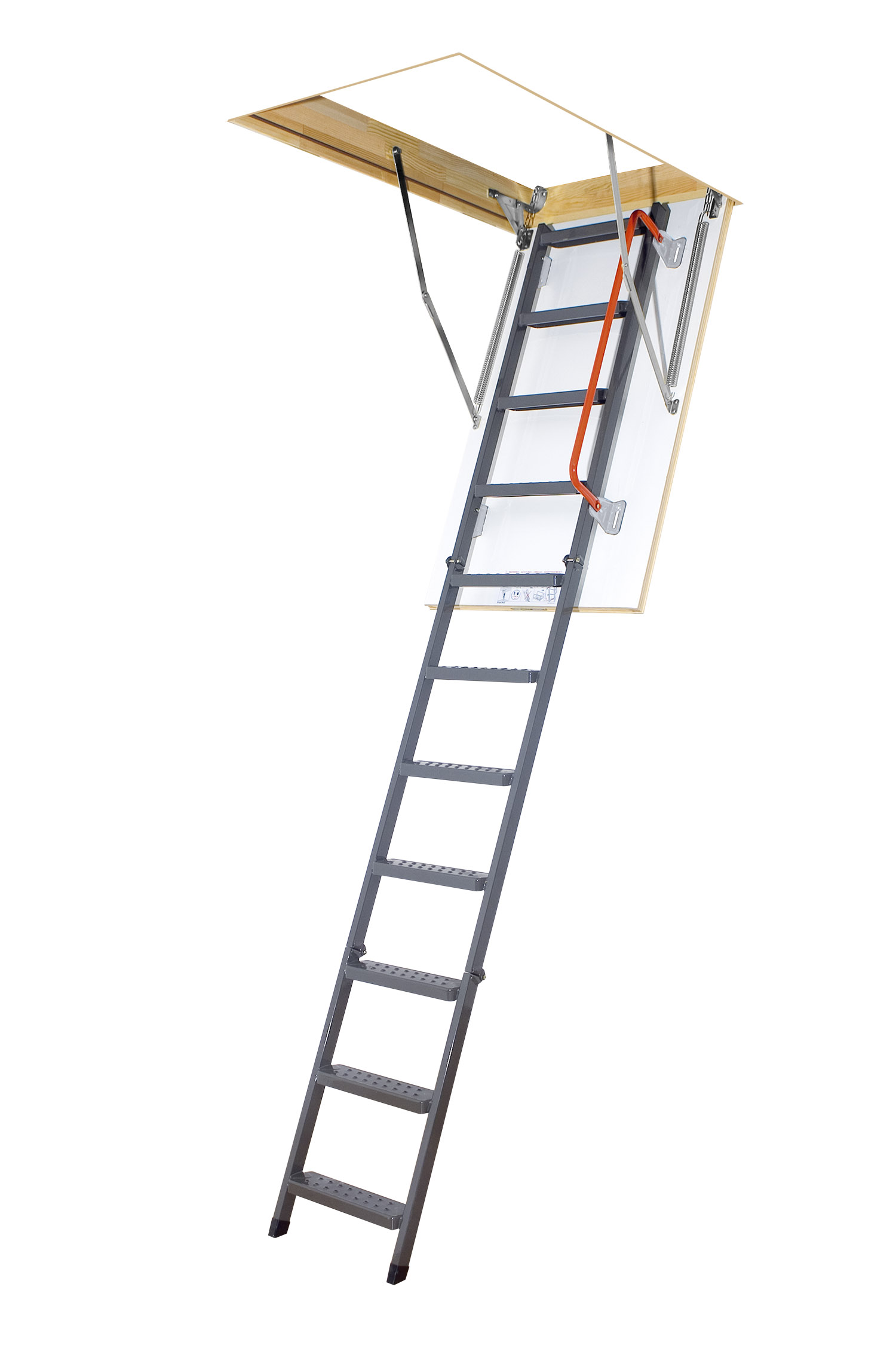 Fakro 3 Section Metal Folding Loft Ladder Lmk Komfort Roof Windows