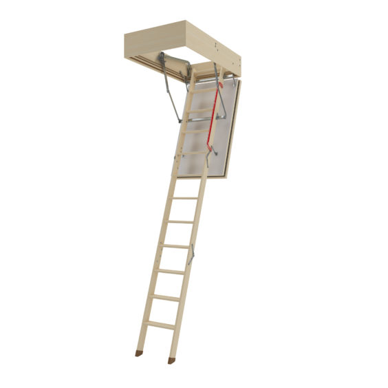 FAKRO Fire Resistant Folding Wooden Loft Ladder (LWF 60)