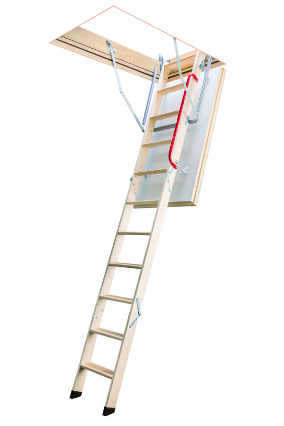 FAKRO Highly Insulated Folding Wooden Loft Ladder (LTK)