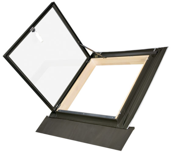 FAKRO Natural Pine Side Opening Access Roof Window (WLI)